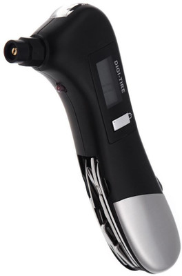 

Technomart Digital Tire Pressure Gauge Multi Tool Kit(2 to 150 PSI)