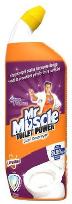 

Mr Muscle Power Lavender Liquid Toilet Cleaner(750 ml)