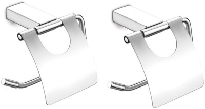 Dazzle Stainless Steel Toilet Paper Holder(Lid Included)