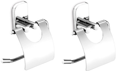 

Dazzle Stainless Steel Toilet Paper Holder(Lid Included)
