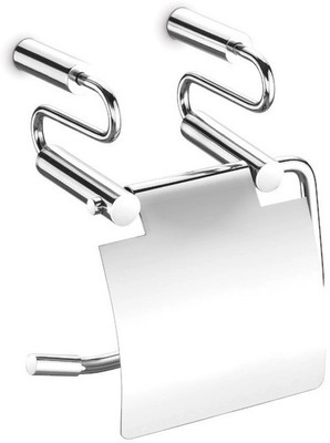 

Dazzle Stainless Steel Toilet Paper Holder(Lid Included)