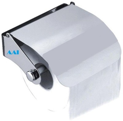 

AAI Xylo Stainless Steel Toilet Paper Holder(Lid Included)