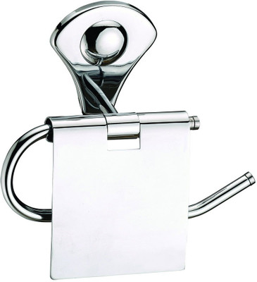 Homeproducts4u Stainless Steel Toilet Paper Holder(Lid Included) Homeproducts4u Stainless Steel Toilet Paper Holder(Lid Included)