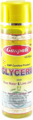 

Ganpati Herbal Glycerin with Rose Water & Lime Juice 100 ml(100 ml)