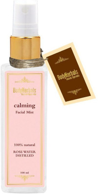 

BodyHerbals Calming, Rose Water Facial Mist(100 ml)