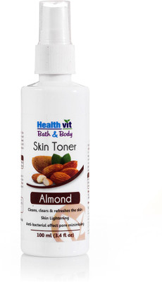 

HealthVit Bath & Body Moisturizer Almond Skin Toner 100ml(100 ml)