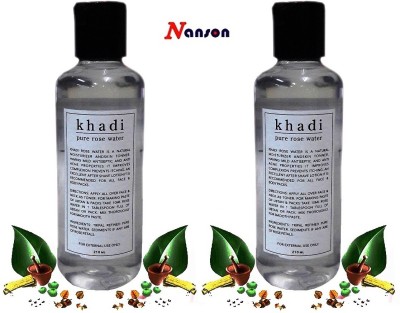 Flipkart - Nanson Khadi Pure Natural Rose Water 420 ml(420 ml)