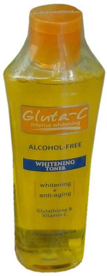 

Gluta-C Intense Whitening Herbal Toner For Pinkish Glow Skin(100 ml)