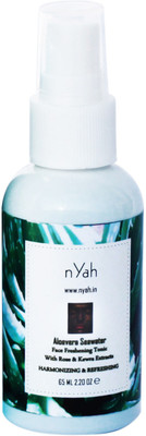 Nyah Aloevera Seawater Face Freshening Tonic with Rose & Kewra Extracts(65 ml) Nyah Aloevera Seawater Face Freshening Tonic with Rose & Kewra Extracts(65 ml)