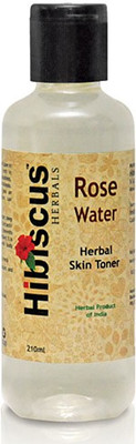 Hibiscus Herbals Rose Water - Skin Toner(210 ml)