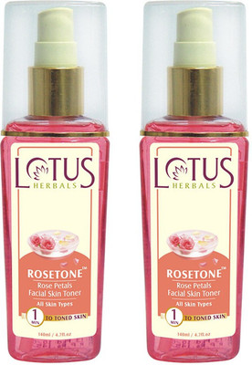 

Lotus Rosetone Rose Petals Facial Skin Toner(280 ml)