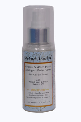 

Aloe Veda Cypress & Witch Hazel Astringent Face Toner(100 ml)