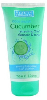 

Beauty Formulas Cucumber Cleanser & Toner(150 ml)