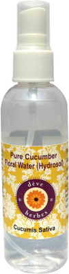 

Deve Herbes Natural Cucumber Floral Water (Hydrosol) 100ml - Cucumis Sativa(100 ml)