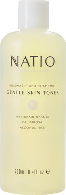 

Natio Aromatherapy Rose Water and Chamomile Gentle Skin Toner(250 ml)