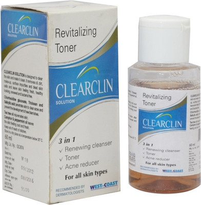 

West Coast Clearclin Revitalizing Acne Solution(60 ml)