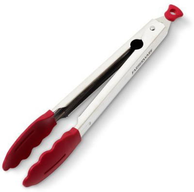 

Farberware 5089309 Color Stainless Steel Locking Tongs With Nylon Head (11Inch
