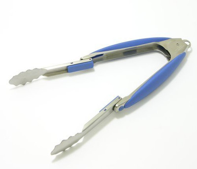 

G & S Designs 5605 G&S Design Compactables Space Saving Stainless Steel Locking Tongs (Compacts To 8.5"X1.5")