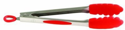 

Mastrad A16810 12Inch Stainless And Silicone Tongs