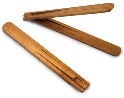 

Enrico 1222 1222 Ecoteak Wood Spring Tongs
