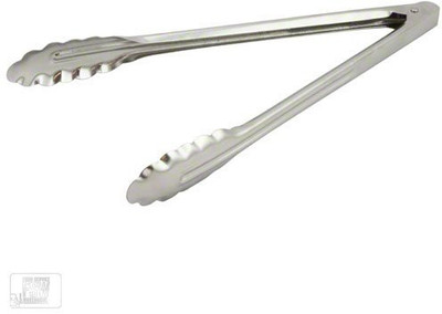 

Browne Foodservice 3512 3512 Stainless Steel Standard Coil Spring Operated Utility Tong