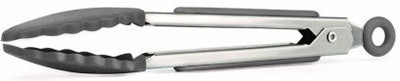 

Tovolo 81-5846 Mini Silicone Tongs Gray