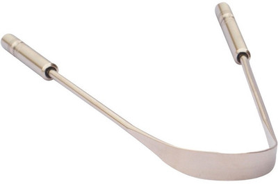 

Health And Yoga Surgical grade Stainless Steel Tongue Cleaner