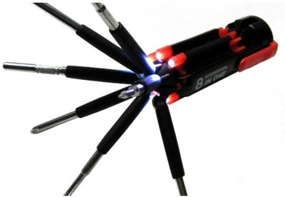 

Trendmakerz 8 in 1 Camping & Hiking Tool Kit