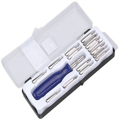 

Shopper52 Jackly 16 In 1 Screwdriver Student Set With Magnetic Holder - 16PCSTK Football Tool Kit