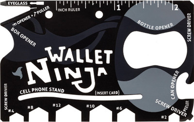 

MADE IN CHINA WALLET NINJA Camping & Hiking MULTI KIT