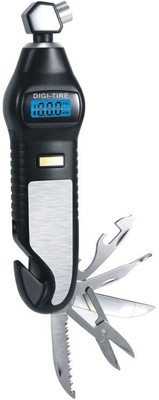 

Capstone Digital Tyre Pressure Gauge With 7 Emergency Tools Camping & Hiking Safety Toolkit