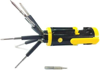 

Empreus 8-In-1 Folding Toolkit With 7 Led Torch Camping & Hiking Safety Toolkit