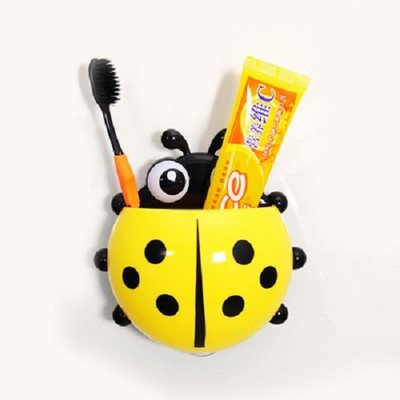 

Royalifestyle Plastic Toothbrush Holder(Yellow, Wall Mount)