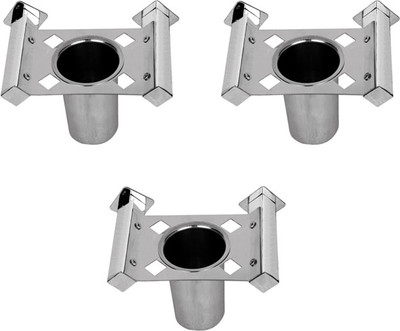 

Handy Stainless steell Toothbrush Holder pack of 3 Stainless Steel Toothbrush Holder(Wall Mount)