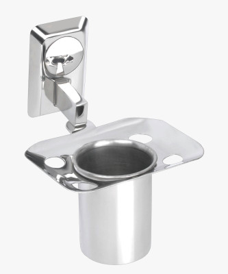 

Osian Stainless Steel Toothbrush Holder(Wall Mount)