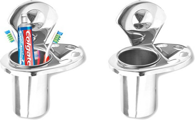 

Handy Stainless Steel Toothbrush Holder(Wall Mount)