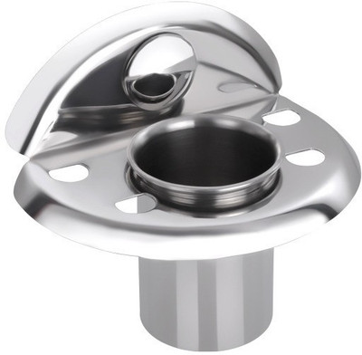 

YORA r205 Stainless Steel Toothbrush Holder(Silver, Wall Mount)