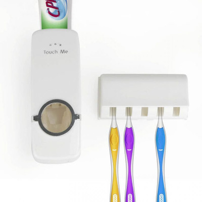 Pulse MT-2000 Plastic Toothbrush Holder(Multicolor, Wall Mount)