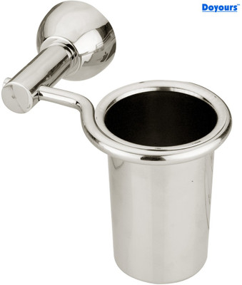 52% OFF on Doyours SS Glass / Tumbler Holder with Stainless Steel Toothbrush Holder(Wall Mount)