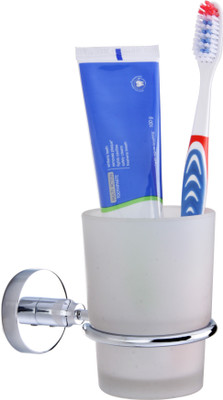 55% OFF on KRM Moonstone Brass Toothbrush Holder(Wall Mount)