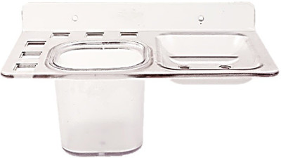 

Royal Indian Craft 3 in 1 Polypropylene Toothbrush Holder(White, Wall Mount)