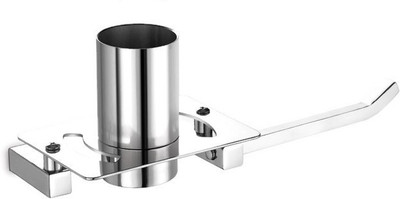 

dazzle with Napkin Stainless Steel Toothbrush Holder(Steel, Wall Mount)