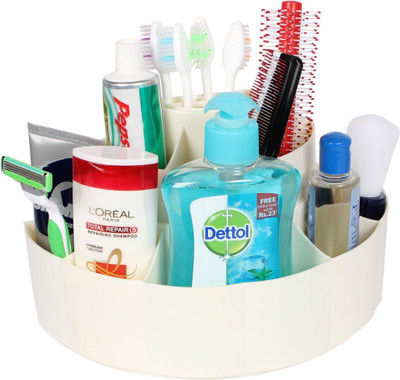 

Cipla Plast Plast Bathroom Cosmetics Holder Stand Plastic Toothbrush Holder(Wall Mount)