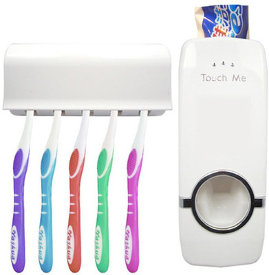 

Gauba Traders Plastic Toothbrush Holder(Wall Mount)