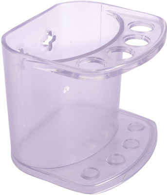 

Ace Plastic Toothbrush Holder(Clear, Wall Mount)