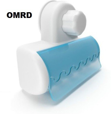 

OMRD Plastic Toothbrush Holder(Multicolor, Wall Mount)