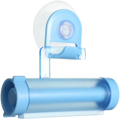 

Shopizone Rolling Toothpaste Squeezer Tube Dispenser Holder Suction Bathroom Tool Plastic Toothbrush Holder(Blue, Wall Mount)