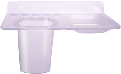 

Ace Plastic Toothbrush Holder(Clear, Wall Mount)