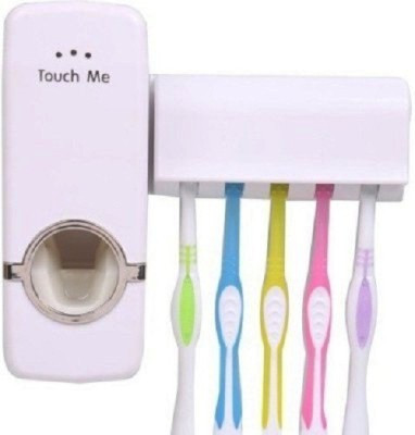

E'Shop Touch Me Plastic Toothbrush Holder(Wall Mount)
