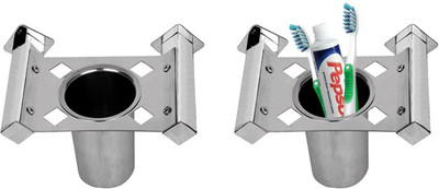 

Handy Stainless Steel Toothbrush Holder(Wall Mount)